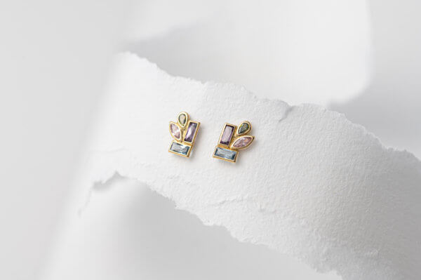 Boucles en or et oxydes