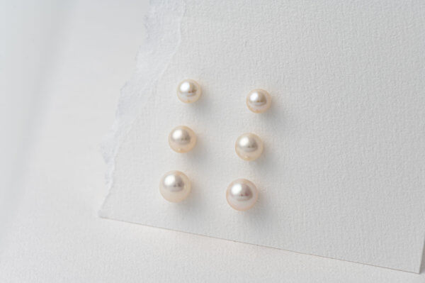 Boucles en perles de culture et or jaune
