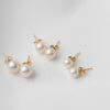 Boucles perles de culture et or jaune