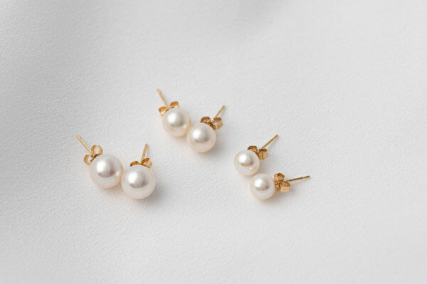 Boucles perles de culture et or jaune