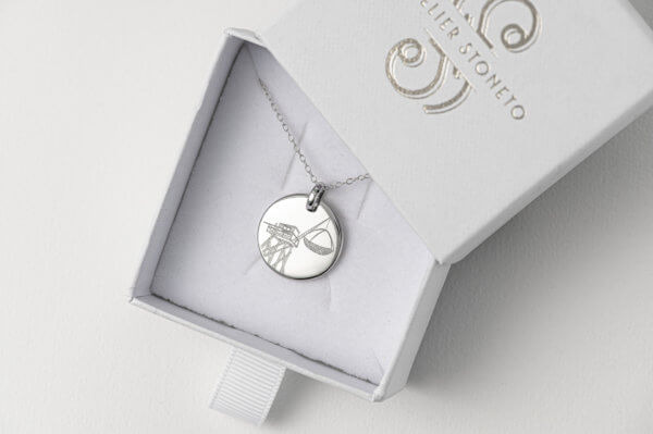 Médaille pécherie en argent