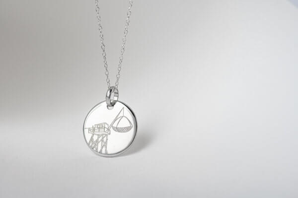 Médaille pécherie en argent