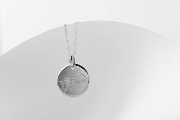 Médaille pécherie en argent