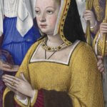 Représentation d'Anne de Bretagne par Jean Bourdichon
